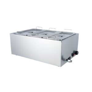 TABLE TOP BAIN MARIE WITH 1/3 COMPARTMENT ~ EBM7021-3L.CL26