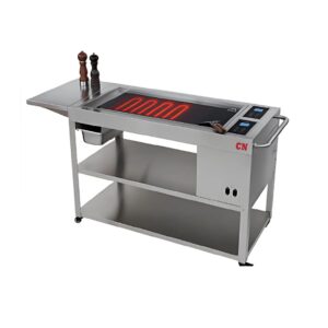 CN ELECTRIC GLASS GRILL TROLLEY, 4000W ~ CN-ECG.4000W-T