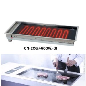 CN ELECTRIC GLASS GRILL BUILT-IN, 4600W ~ CN.ECG.4600BI