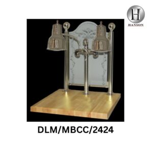 Hanson Brass USA Carving Stations w Sneeze Guards Double Lamp ~ DLM/MBCC/2424