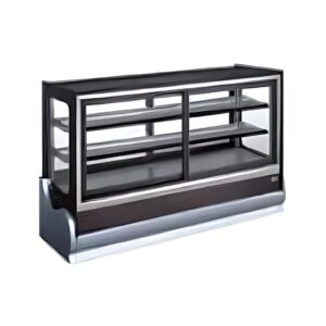 TABLE TOP RECTANGULAR DISPLAY WARMER WITH FRONT & BACK SLIDING, OPTIONS OF 3 TO 6 FT ~ TWSFBSD