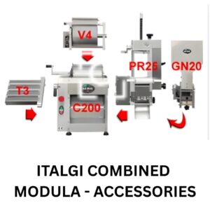 ITALGI ITALY PROFESSIONAL SHEETER BASE COMBINED PASTA MACHINE  ~ MODULA